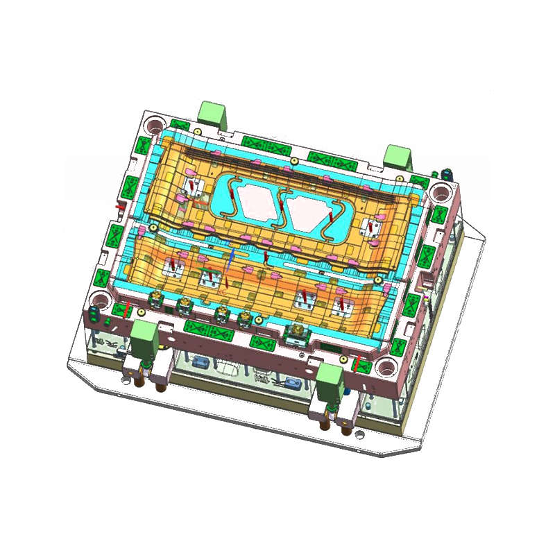 Painéis de proteção superior e inferior do para-choque traseiro BAIC Foton M4