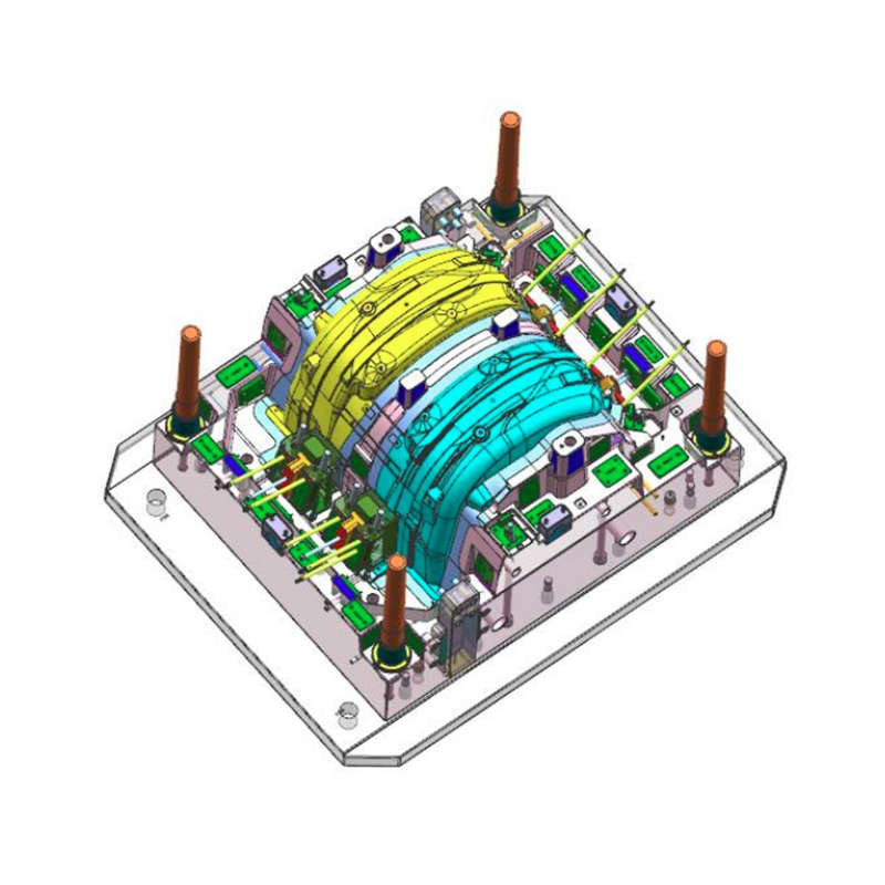 Capas de roda traseira esquerda e direita do projeto Baoya FB77