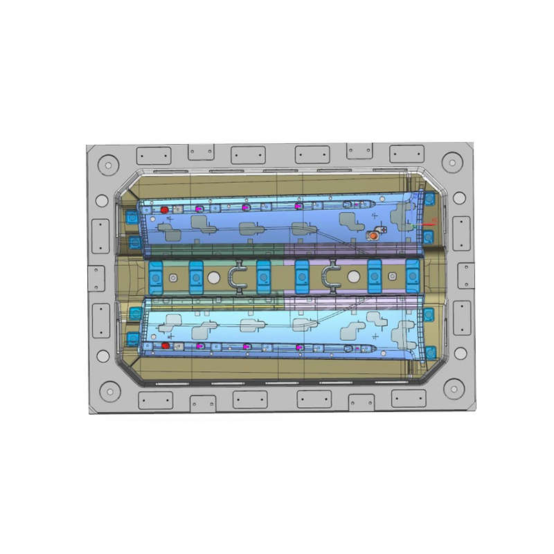 Protetores externos da porta traseira esquerda e direita do carro Kai Wo BE11